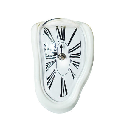 Melting Clock Desk Sculpture